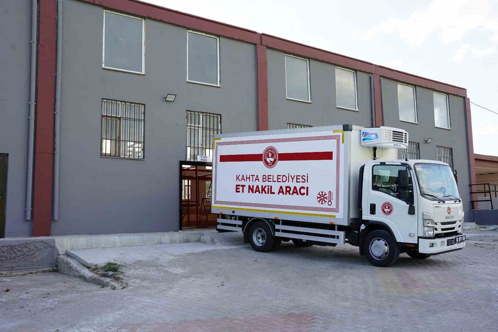 Kahta Belediyesi mezbahası yenilendi