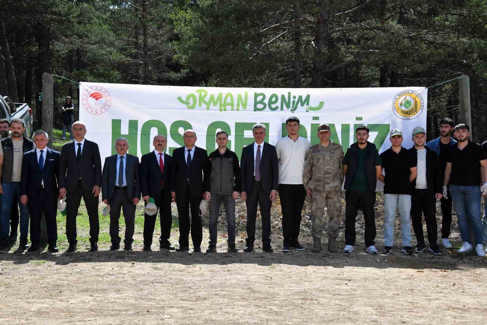 Gümüşhane’de ‘Orman Benim’ etkinliği düzenlendi
