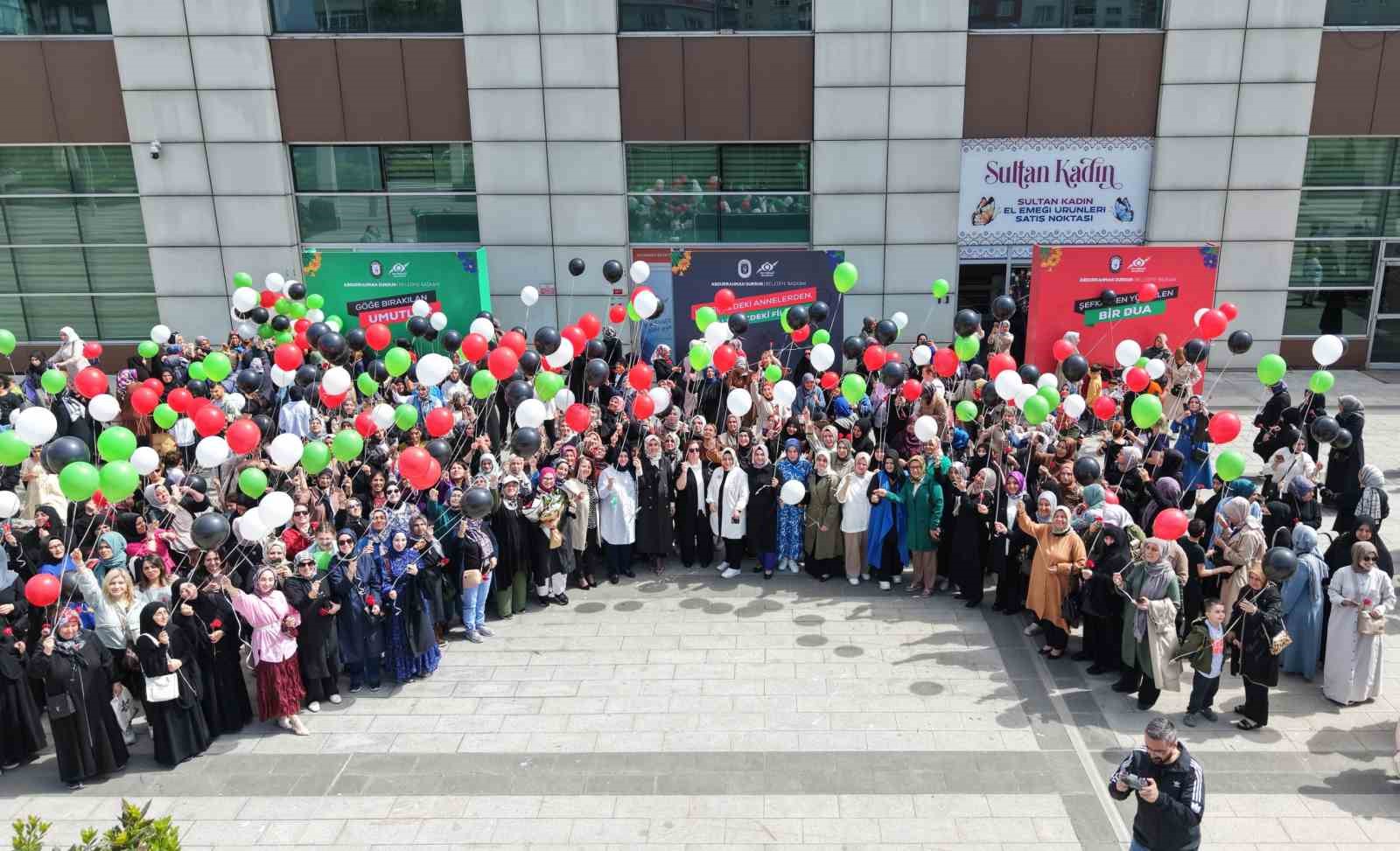 Sultangazi Belediyesi Anneler G&uuml;n&uuml;&rsquo;nde Filistinli kadınları unutmadı
