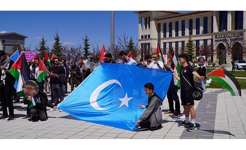 ET&Uuml;, Gazze ve Doğu T&uuml;rkistan i&ccedil;in y&uuml;r&uuml;d&uuml;
