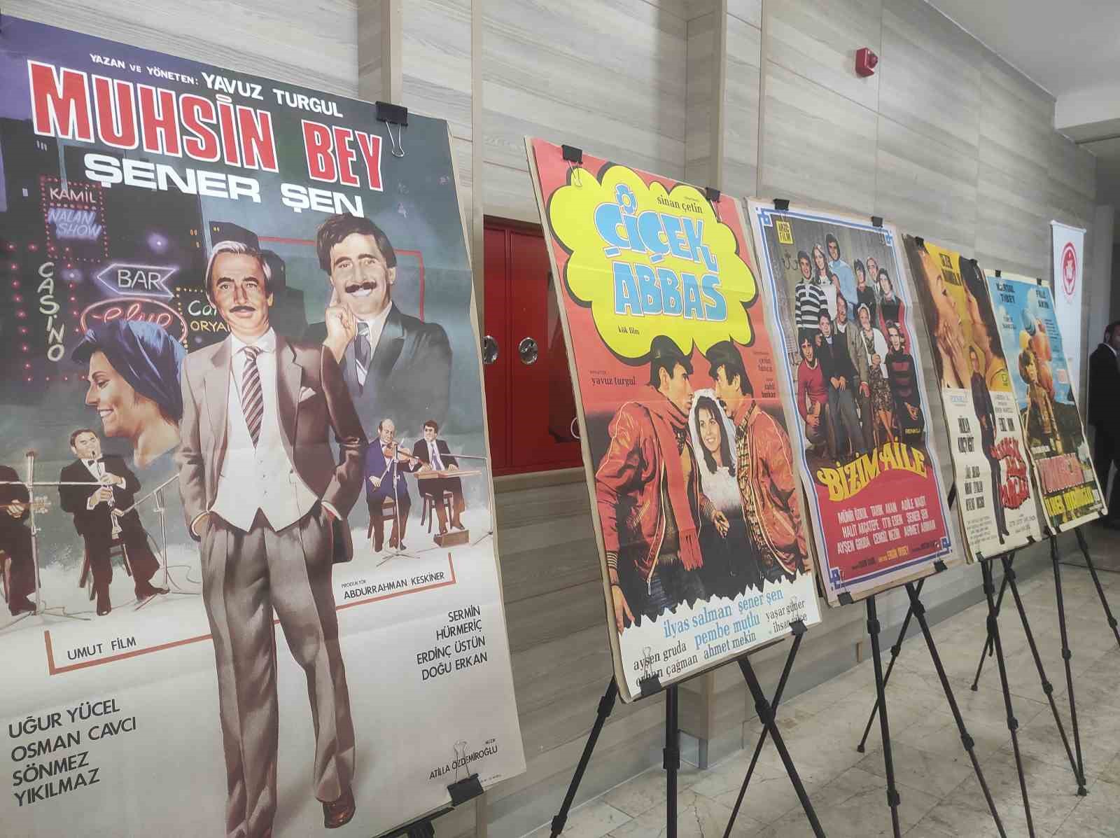 "Yeşilçam Film Afişleri" sergisi Tekirdağ’da açıldı
