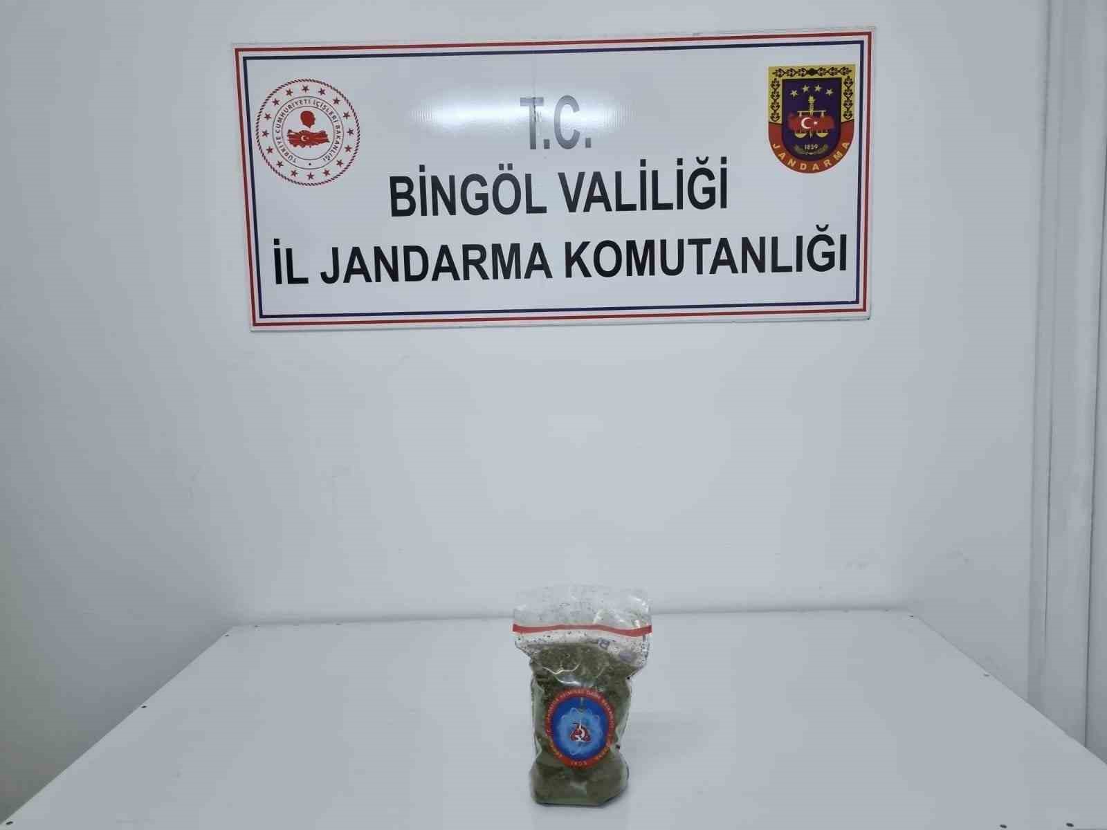 Genç’te uyuşturucu operasyonu