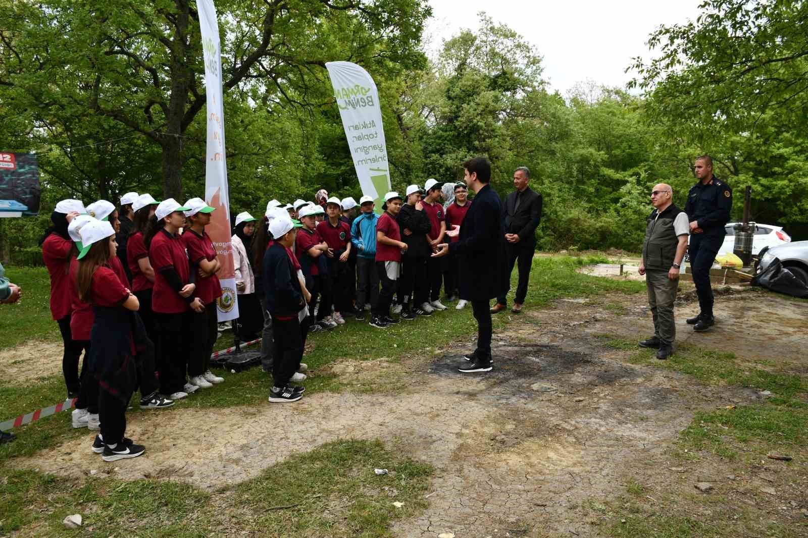 T&uuml;rkeli&rsquo;de "Orman Benim" etkinliği d&uuml;zenlendi
