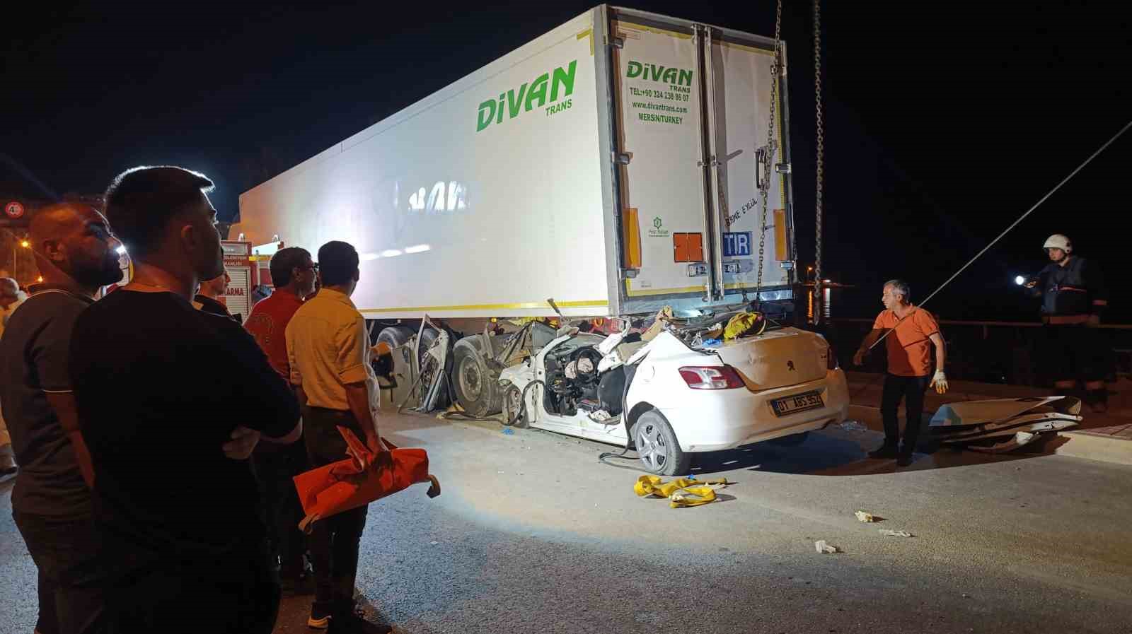 Mersin’deki feci kazada ölenlerin kimlikleri belirlendi
