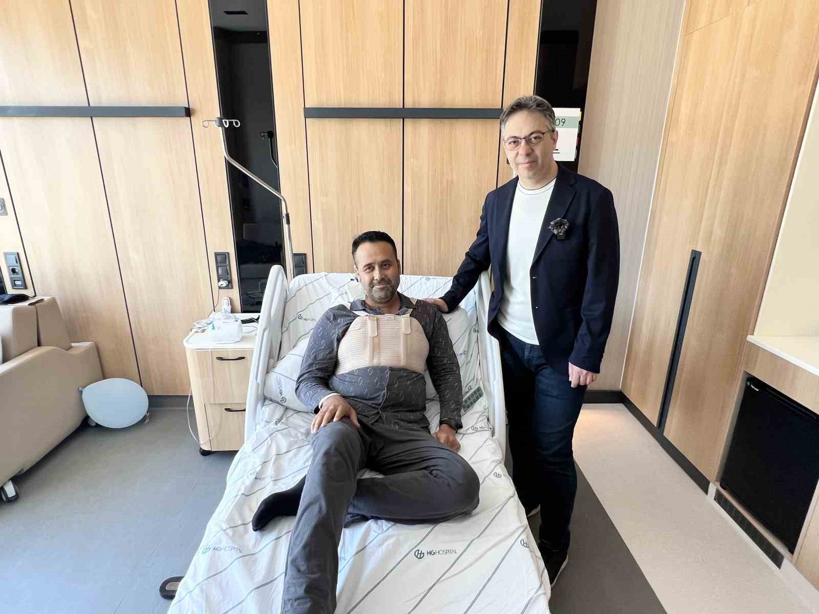 Nadir görülen hastalıktan başarılı operasyonla kurtuldu
