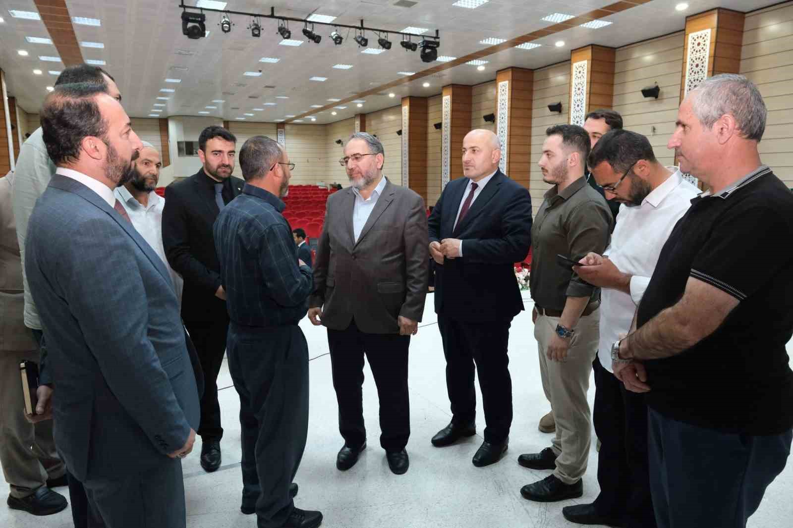 Erzincan&rsquo;da 2025 yılı vek&acirc;letle kurban tanıtım toplantısı d&uuml;zenlendi
