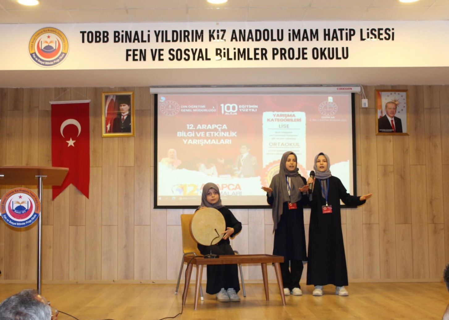 12. Arapça Bilgi ve Etkinlik Yarışmaları Erzincan İl Finali düzenlendi
