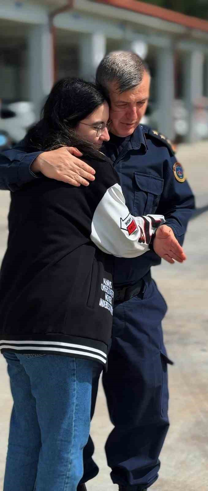 Gen&ccedil; kızın jandarma hayali ger&ccedil;ekleşti
