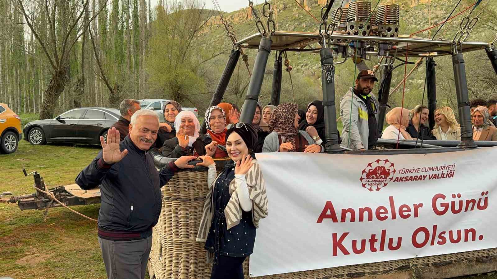 Anneler Günü’nde gökyüzüne uçtular