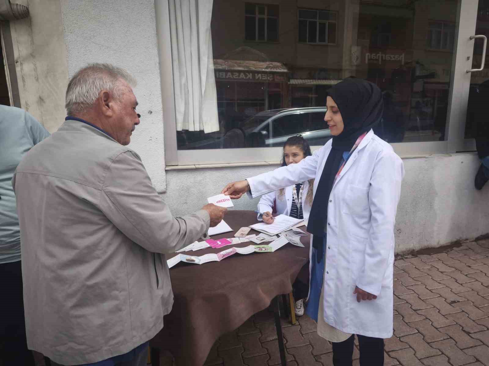 &Ccedil;emişgezek&rsquo;te obezite farkındalık etkinlikleri
