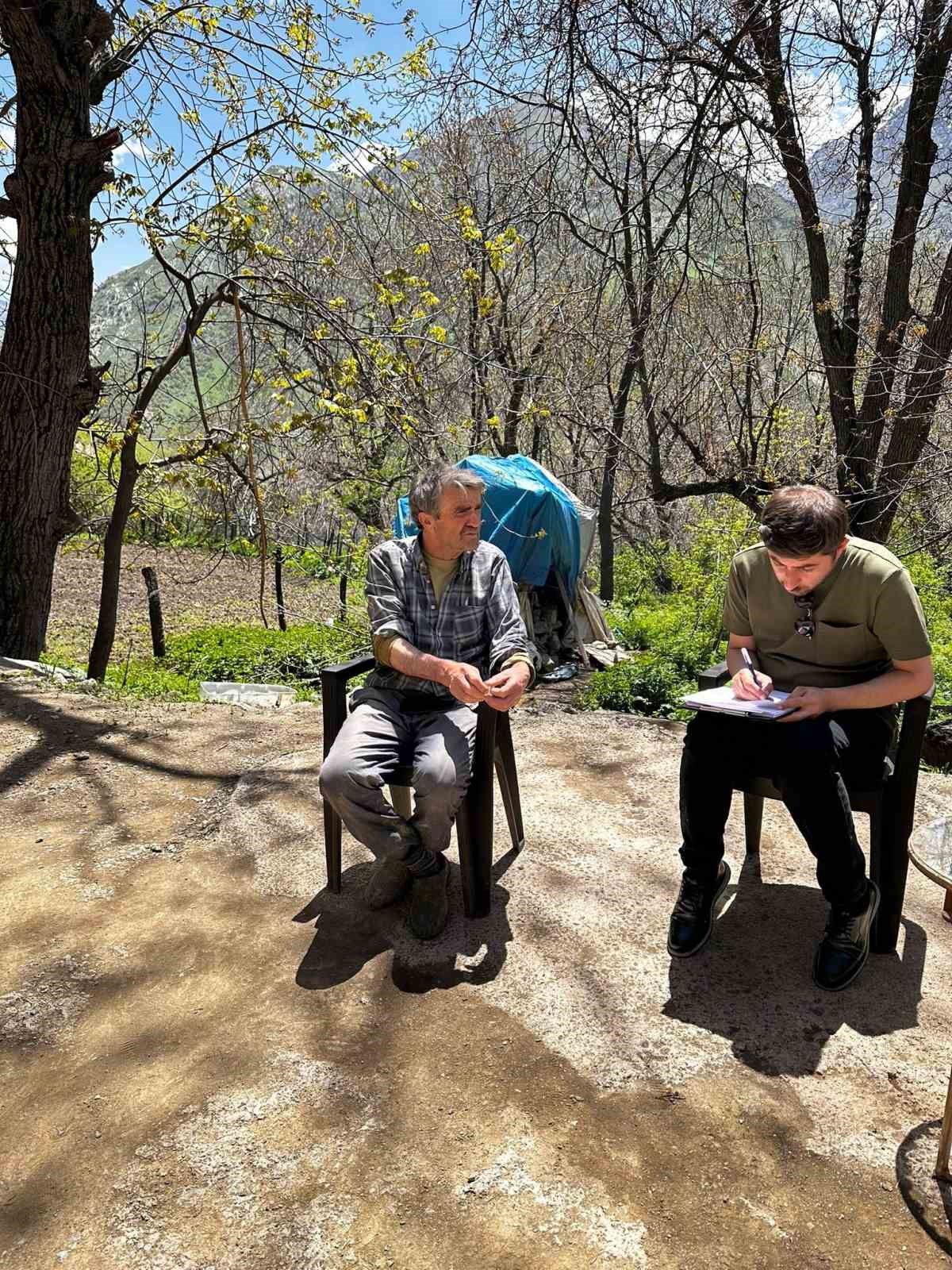 Y&uuml;ksekova&rsquo;da sağlık taraması i&ccedil;in k&ouml;y k&ouml;y geziyorlar
