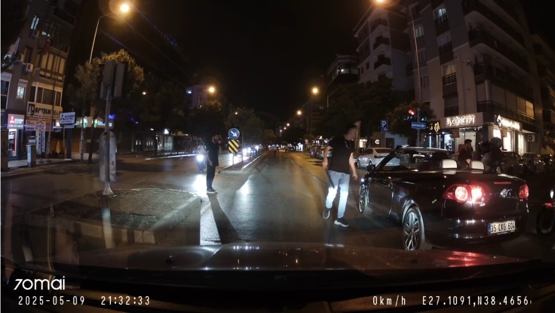 Döner bıçaklı maganda tutuklandı