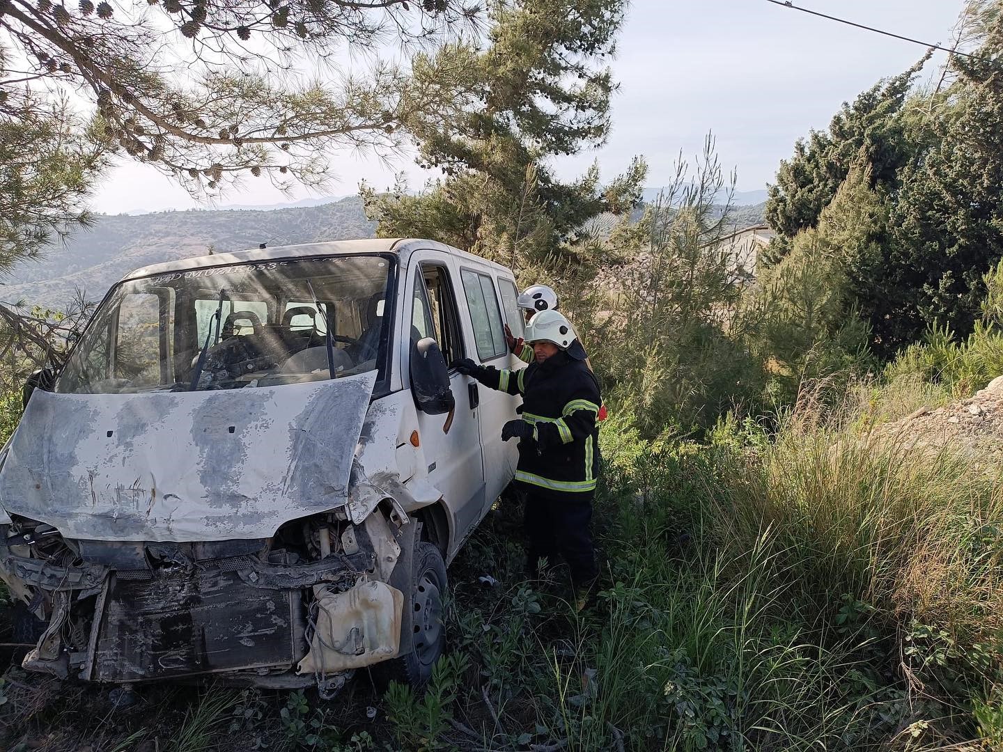 Hatay&rsquo;da trafik kazası: 3 yaralı
