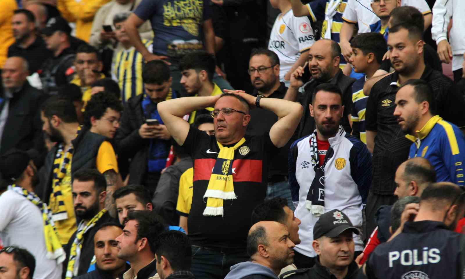 MKE Ankaragücü 2. Lig’e düştü