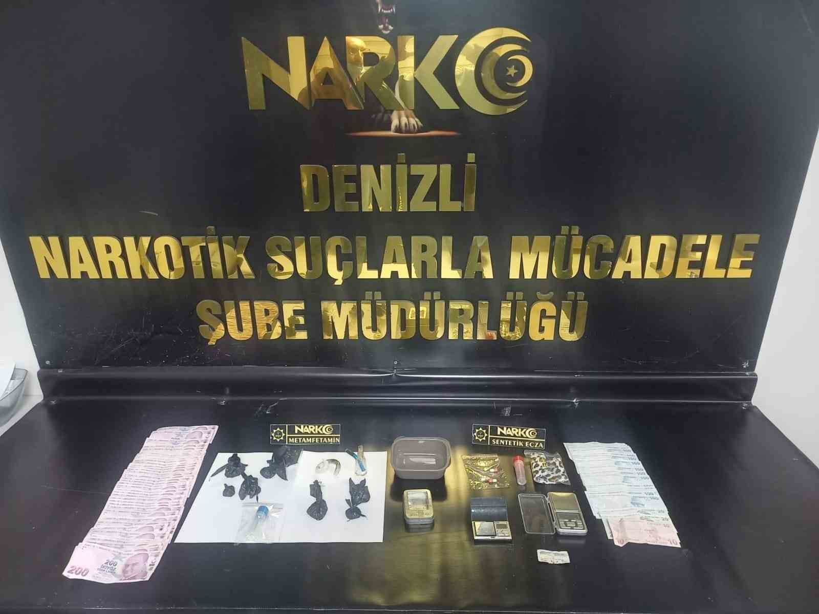 Denizli merkezli 4 ilde uyuşturucu operasyonu: 22 gözaltı