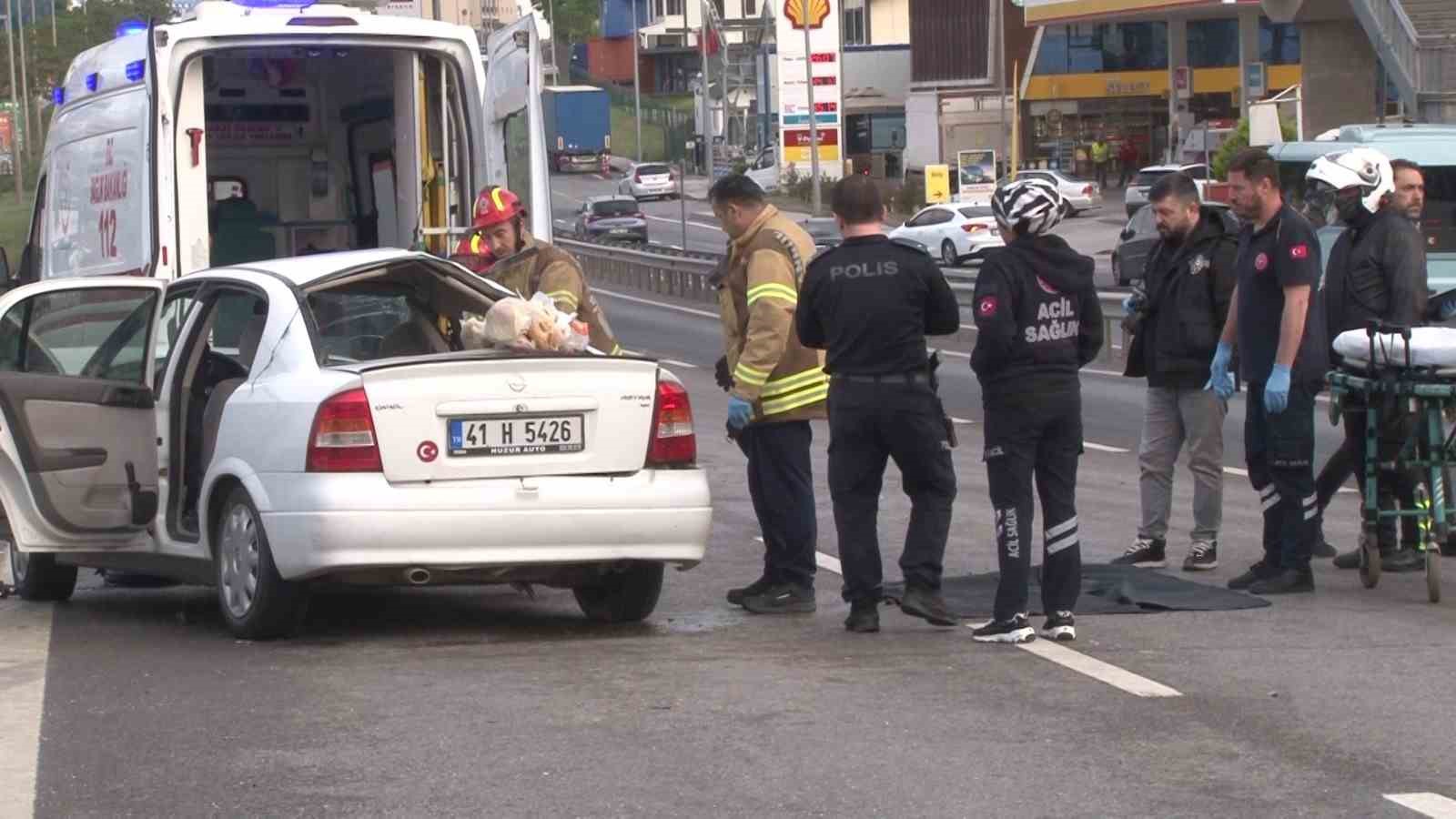 Tuzla’da kontrolden çıkan otomobil takla attı :1 ölü
