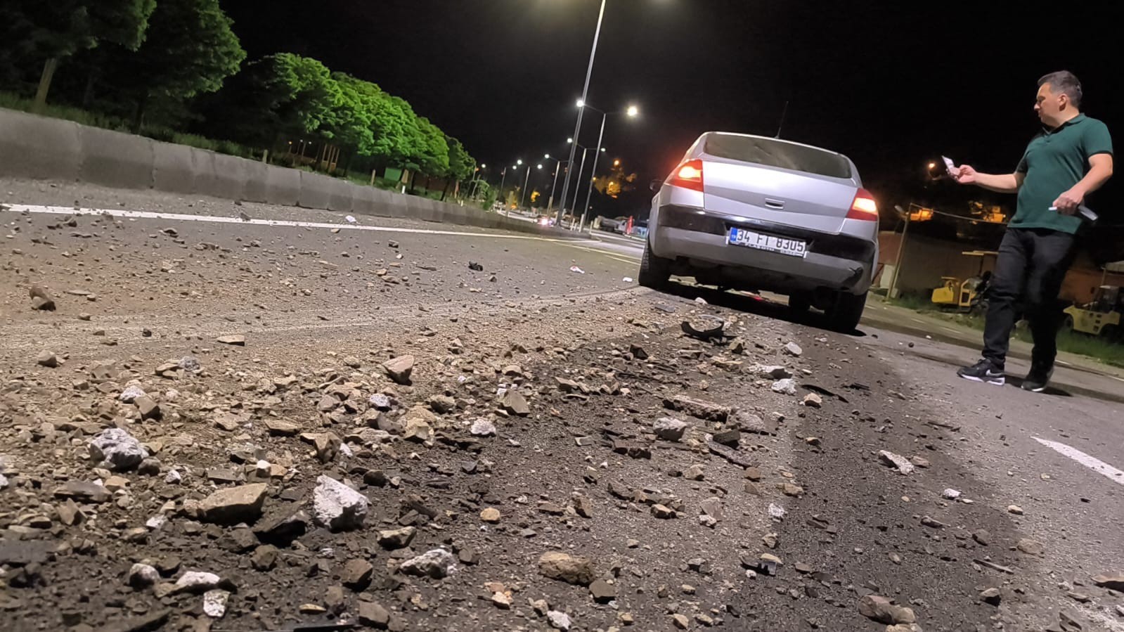 Erzurum'da trafik kazasında bir kişi yaralandı. Ihlas Haber Ajansı'nın haberine göre.
