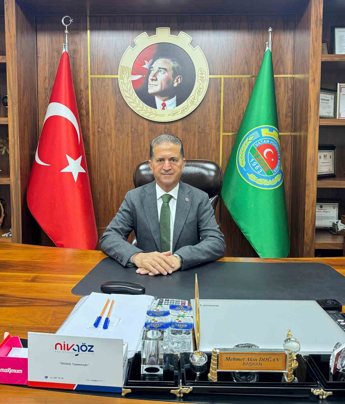 Yüreğir Ziraat Odası Başkanı Doğan: "Anız Yakmak Geleceğimizi Yakmaktır"