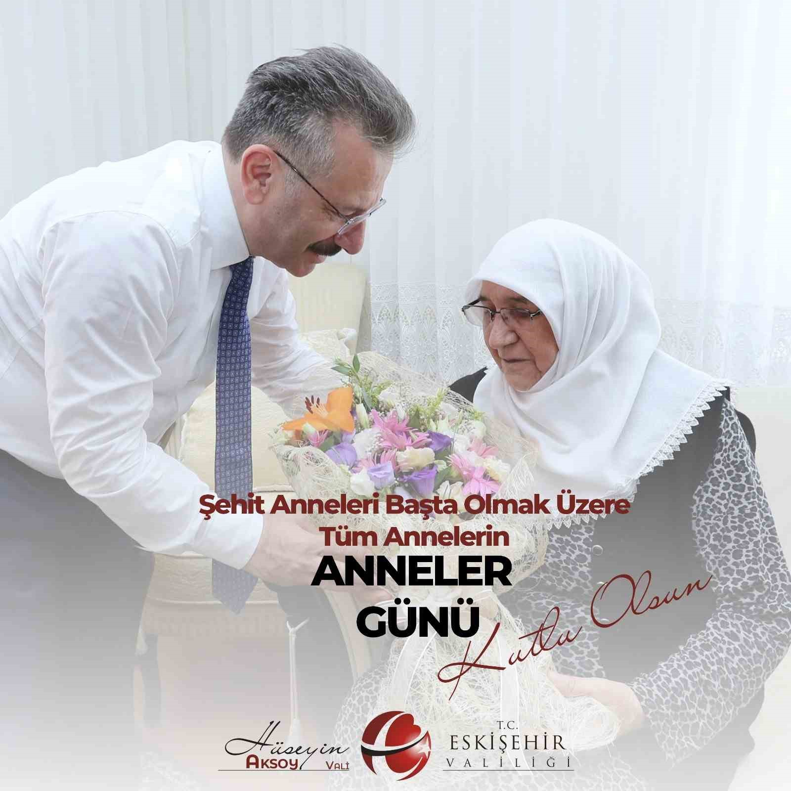 Vali Aksoy: "Kadın &rsquo;anne&rsquo; olarak yeri doldurulamaz bir değere sahiptir"
