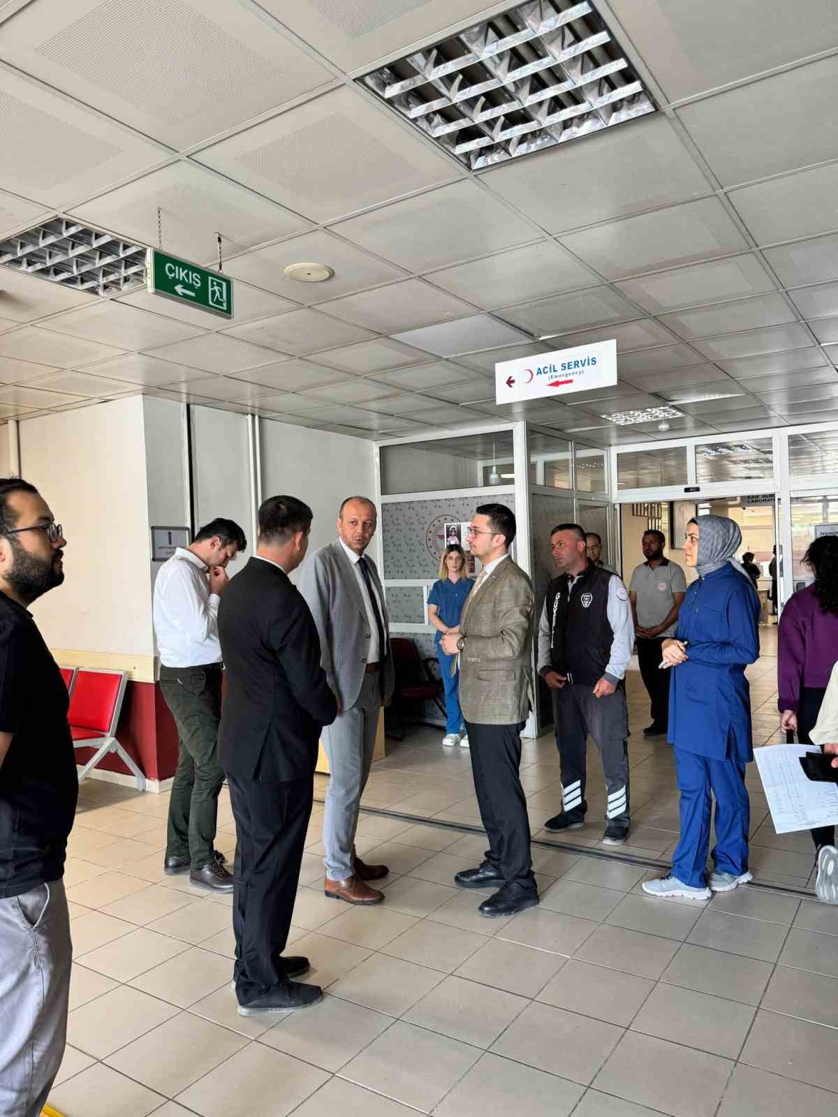 Sultandağı Devlet Hastanesi’nin hizmetleri değerlendirildi
