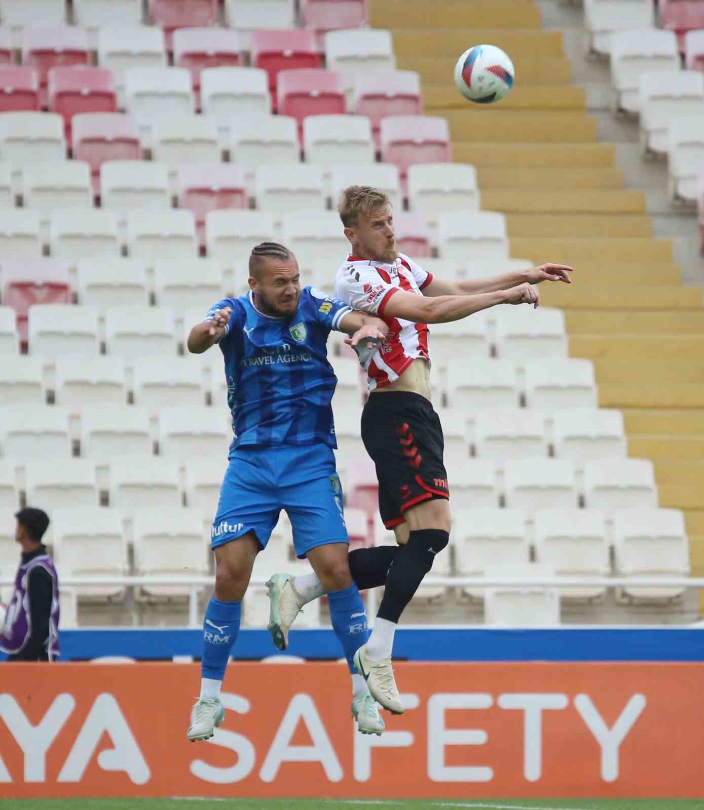 Trendyol Süper Lig: Sivasspor: 0 - Bodrum FK: 0 (İlk yarı)
