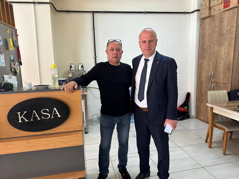 Hız kesmeden esnaf ziyaretleri devam ediyor