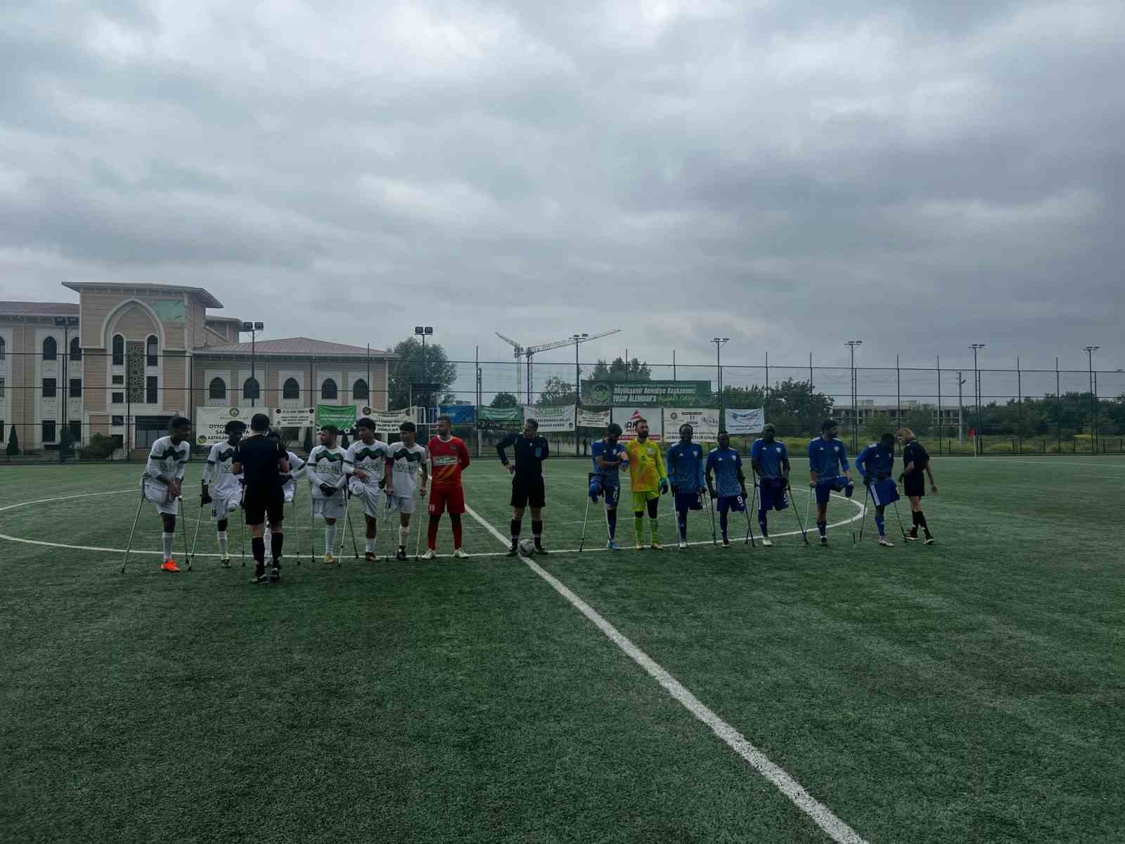 Şahinbey Ampute şampiyonluğa koşuyor: 7-1