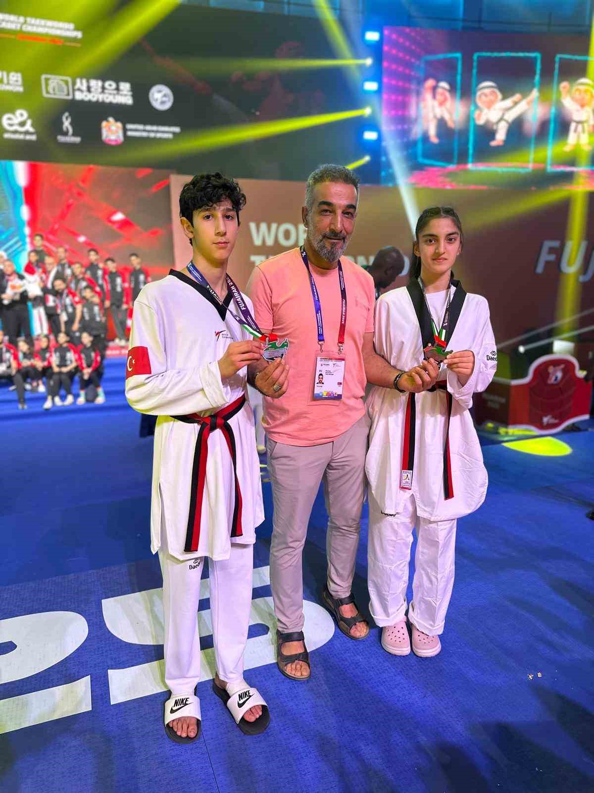 Dünya Yıldızlar Taekwondo Şampiyonası’nda millilerden 2 madalya
