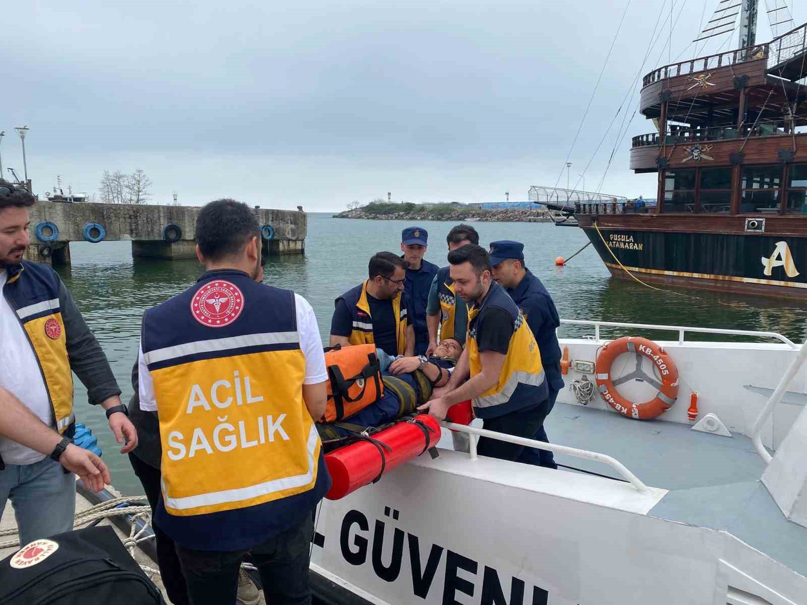 Tıbbi tahliye eğitimi düzenlendi