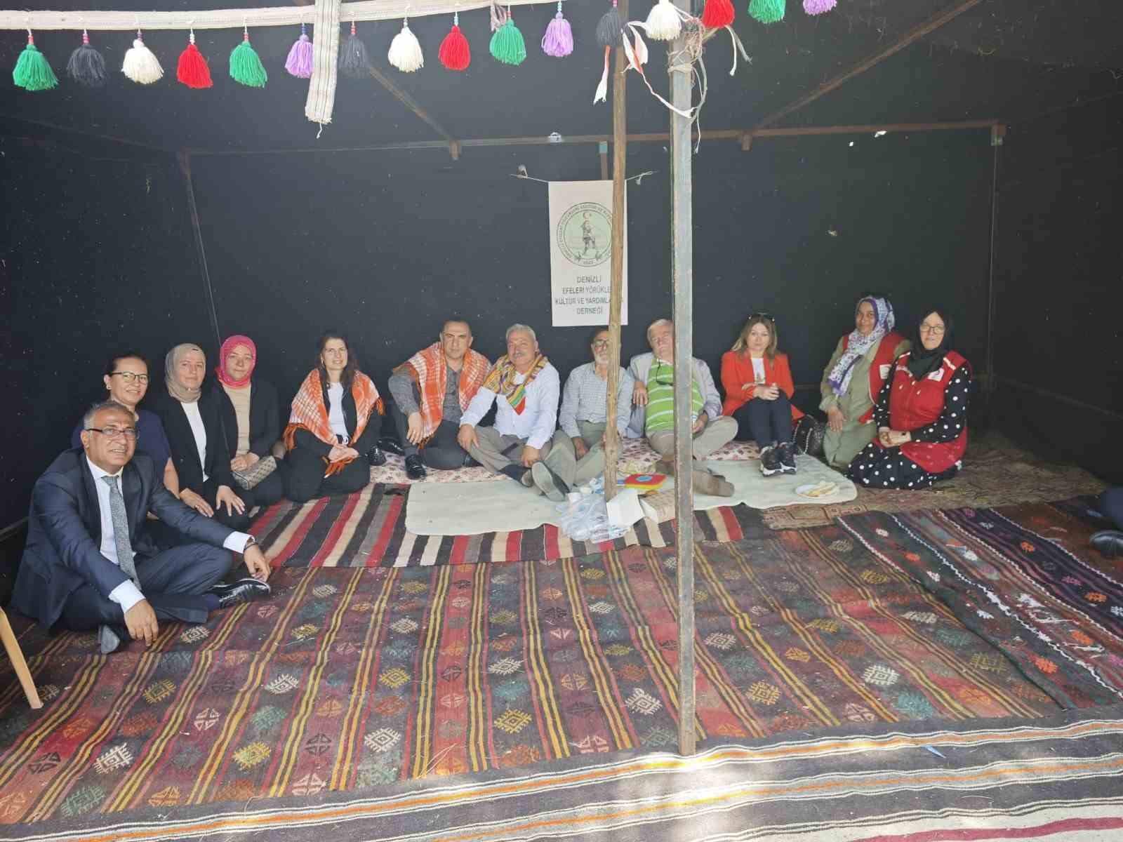 Kıl çadırda yılsonu etkinliği