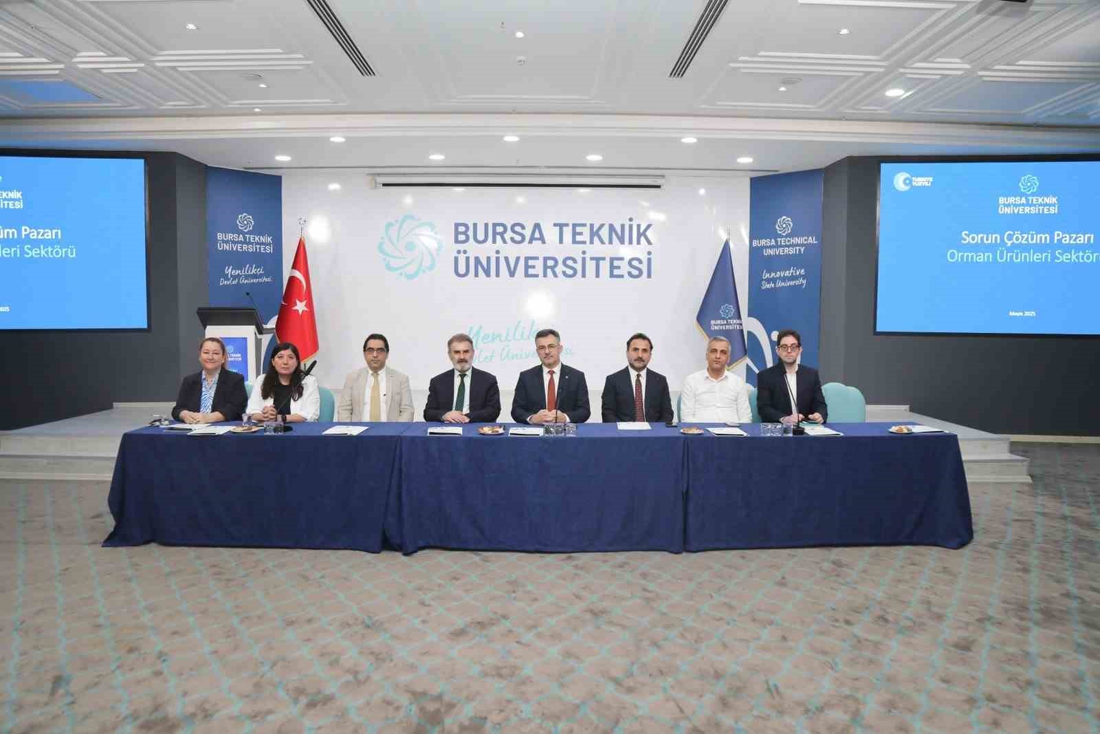 Orman sektörünün sorunlarını BTÜ çözüyor