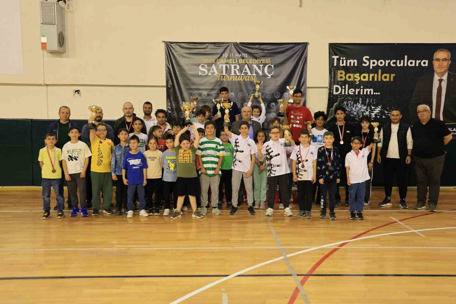 Çameli 19 Mayıs Satranç Turnuvası tamamlandı