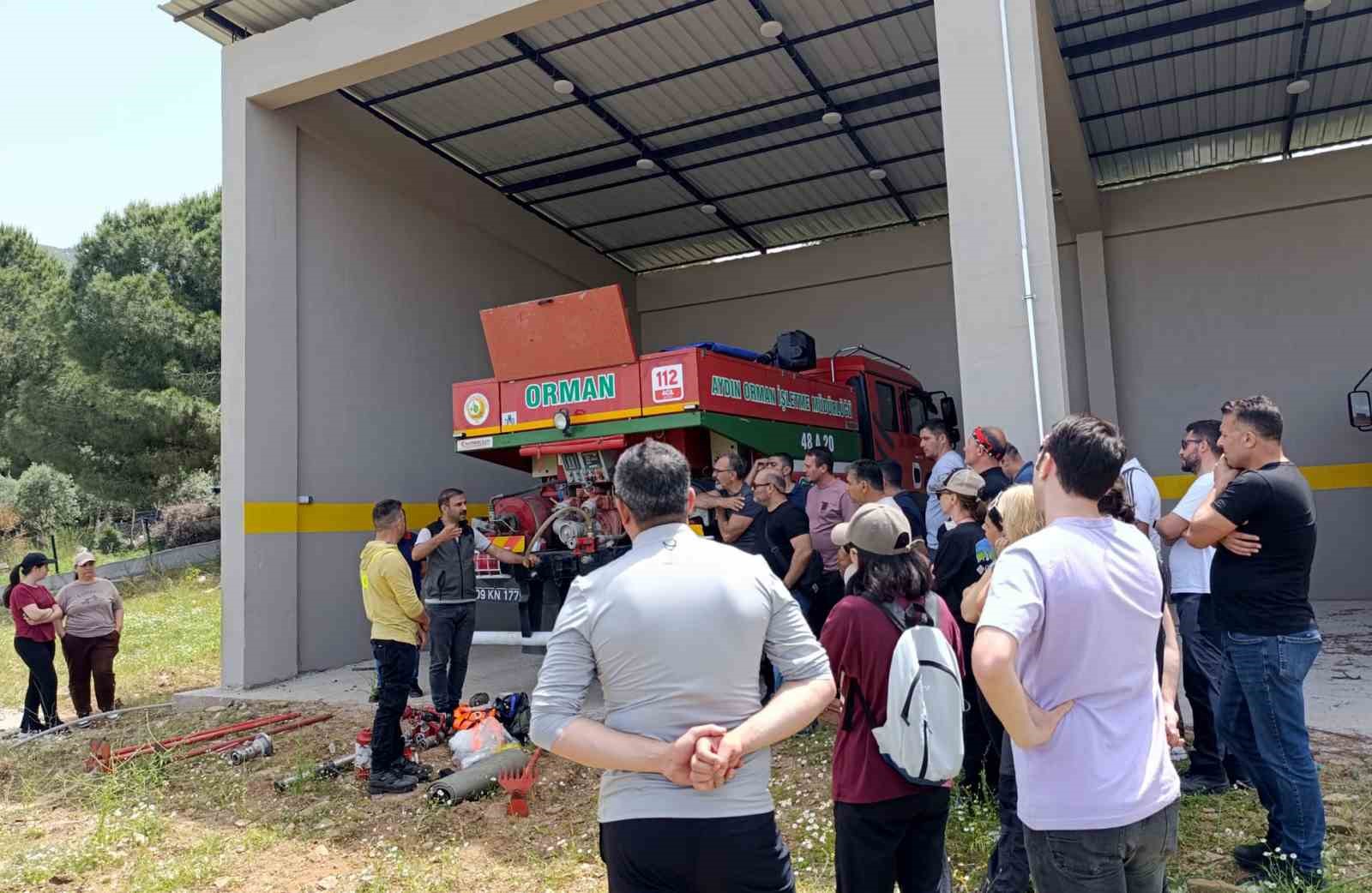 Orman ekiplerinden, ’Orman yangınlarını önleme’ eğitimi
