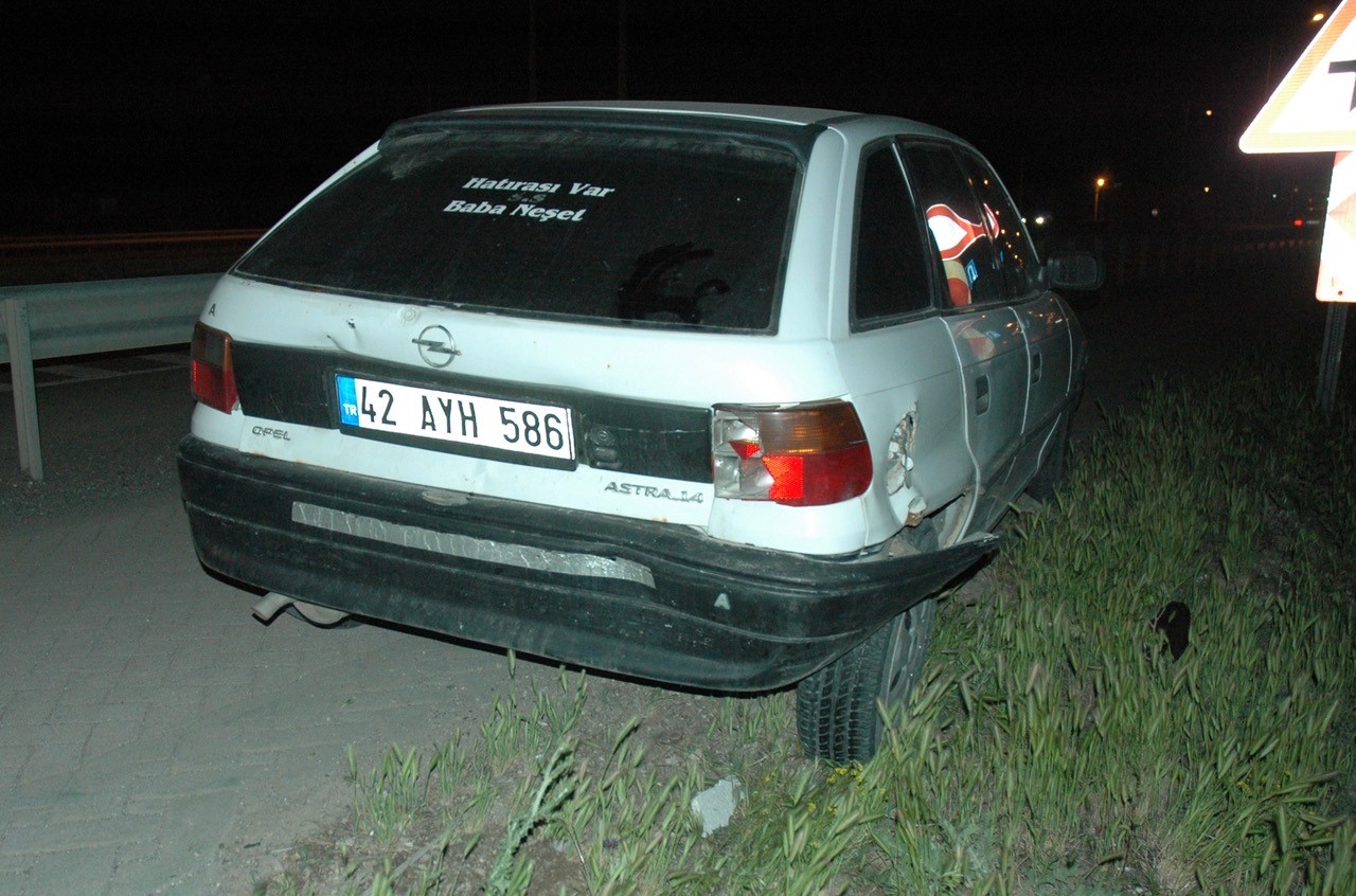 Kulu&rsquo;da otomobiller &ccedil;arpıştı: 1 yaralı
