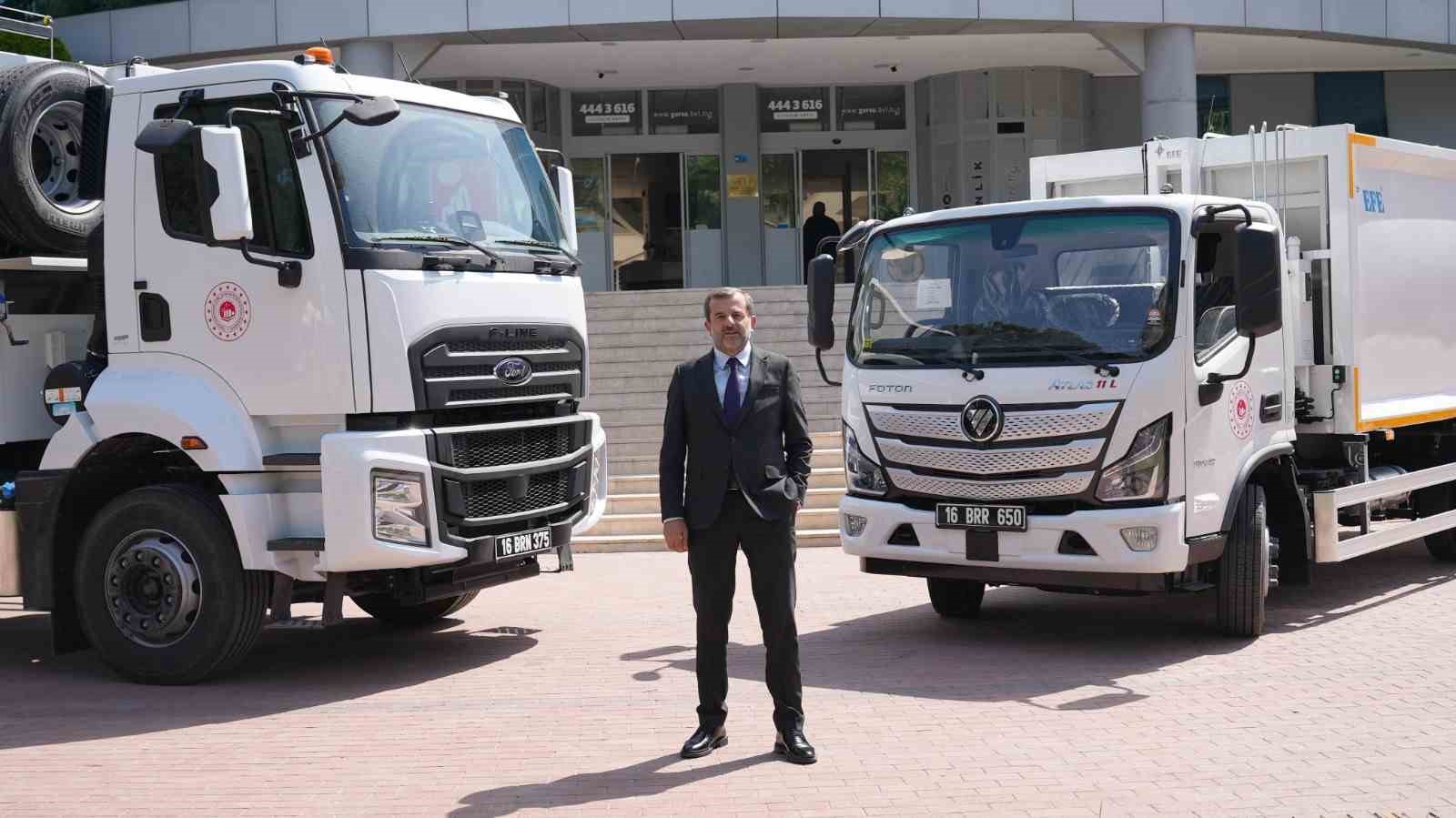 Gürsu’ya Çevre Bakanlığı’ndan Hibe Araç Desteği
