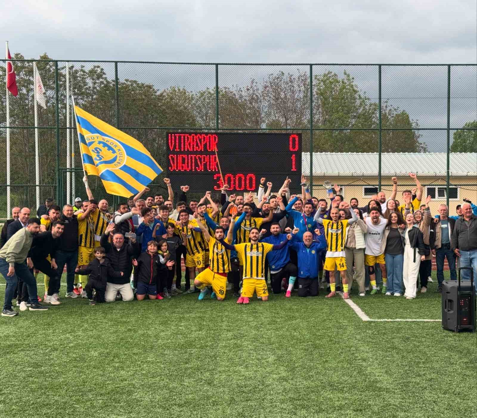 Söğütspor zoru başararak BAL’a yükseldi