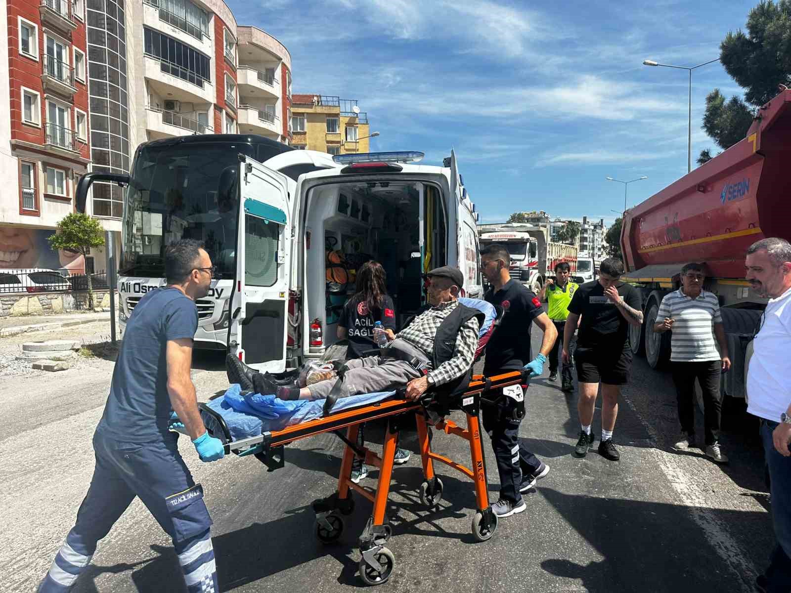 Milas’ta tır kazası: 1 yaralı