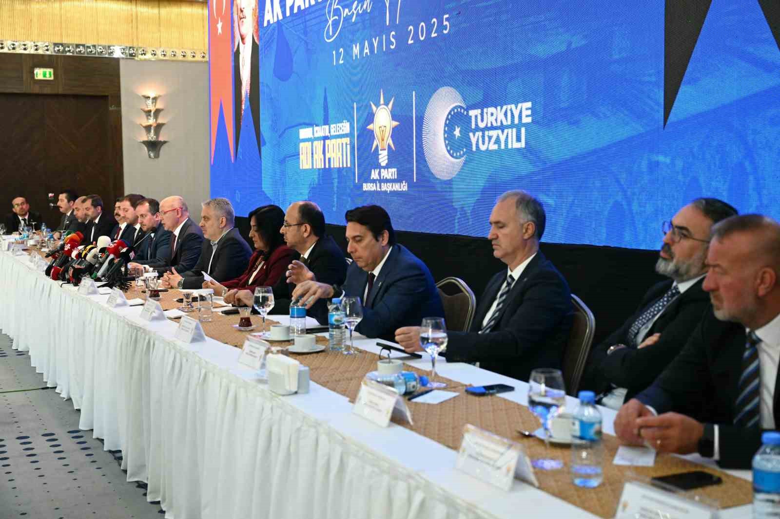 Ak Parti Bursa İl Başkanı Gürkan:
