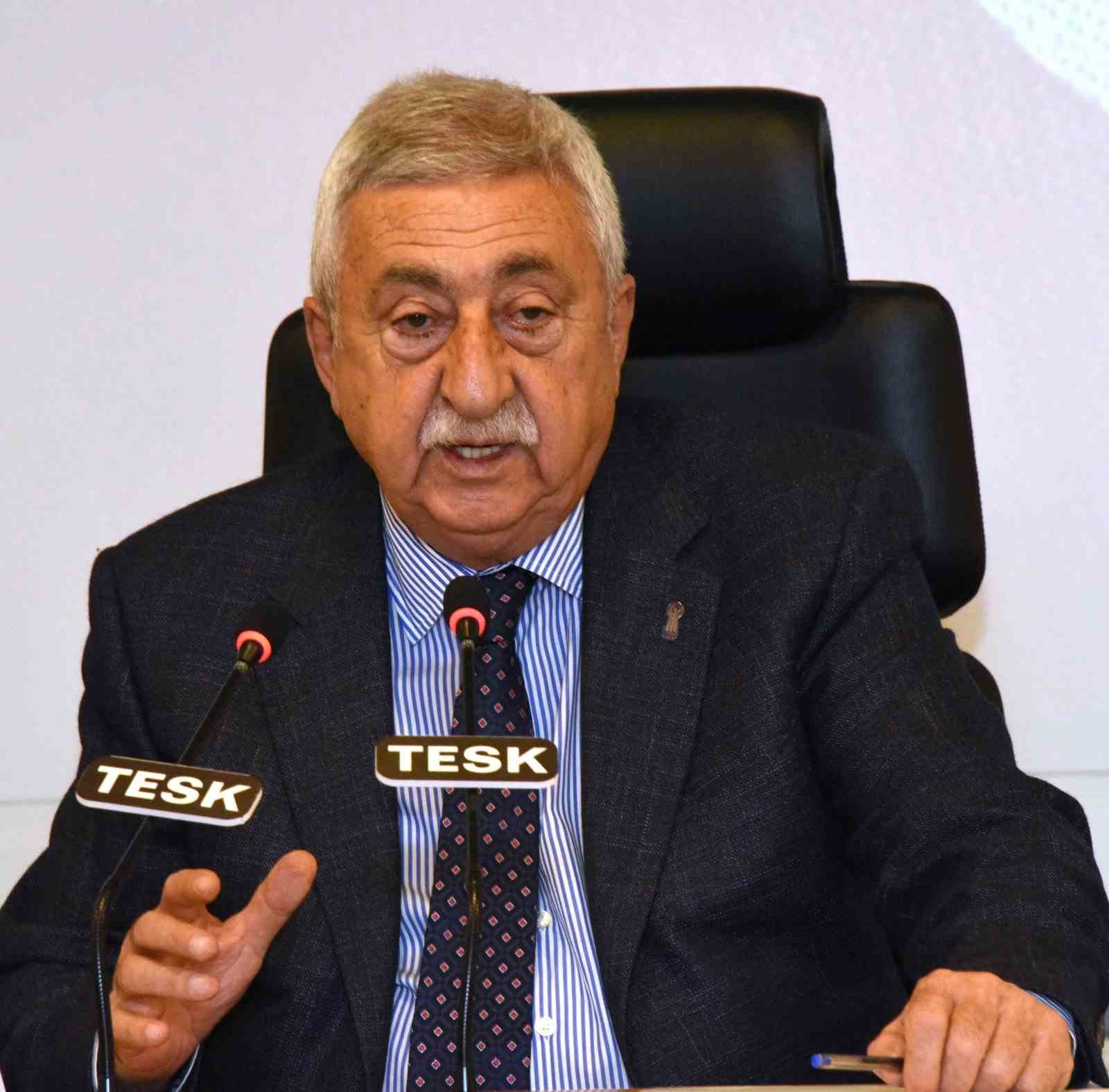 TESK Başkanı Palandöken: "Sosyal güvenlik, en temel haklardan biridir"