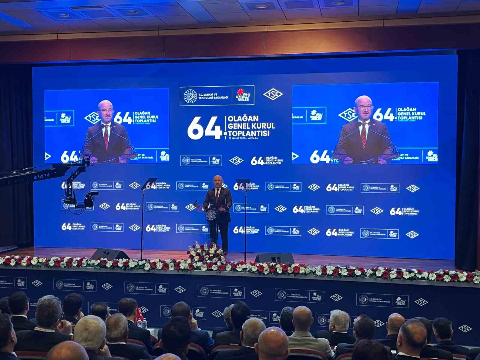 TSE Yönetim Kurulu Başkanı Şahin: "İnovasyon Yönetim Sistemi Belgelendirme programını başlattık"
