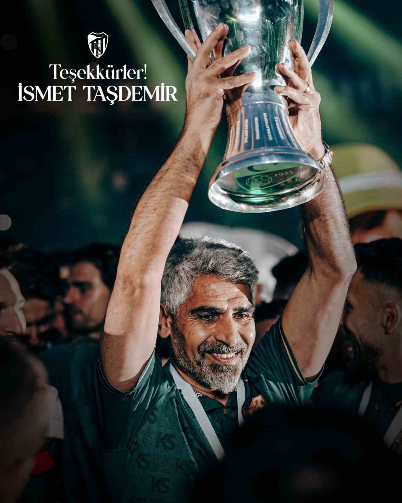 İsmet Taşdemir ile yollar resmen ayrıldı
