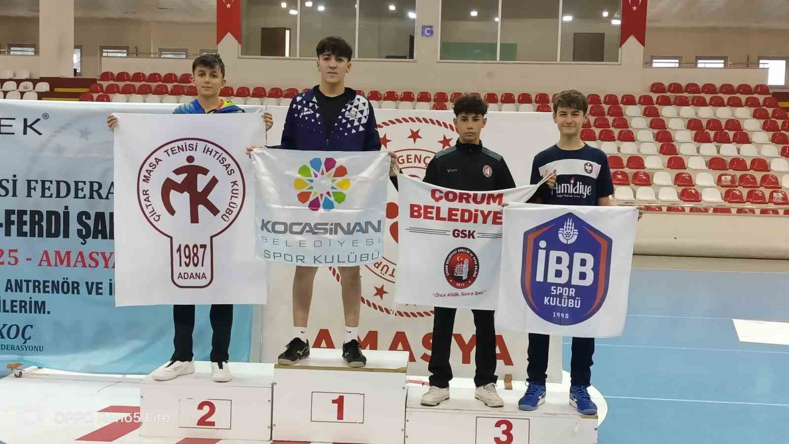 Kocasinan sporcuları hem yıldızlarda hem de &ccedil;iftlerde T&uuml;rkiye Şampiyonu
