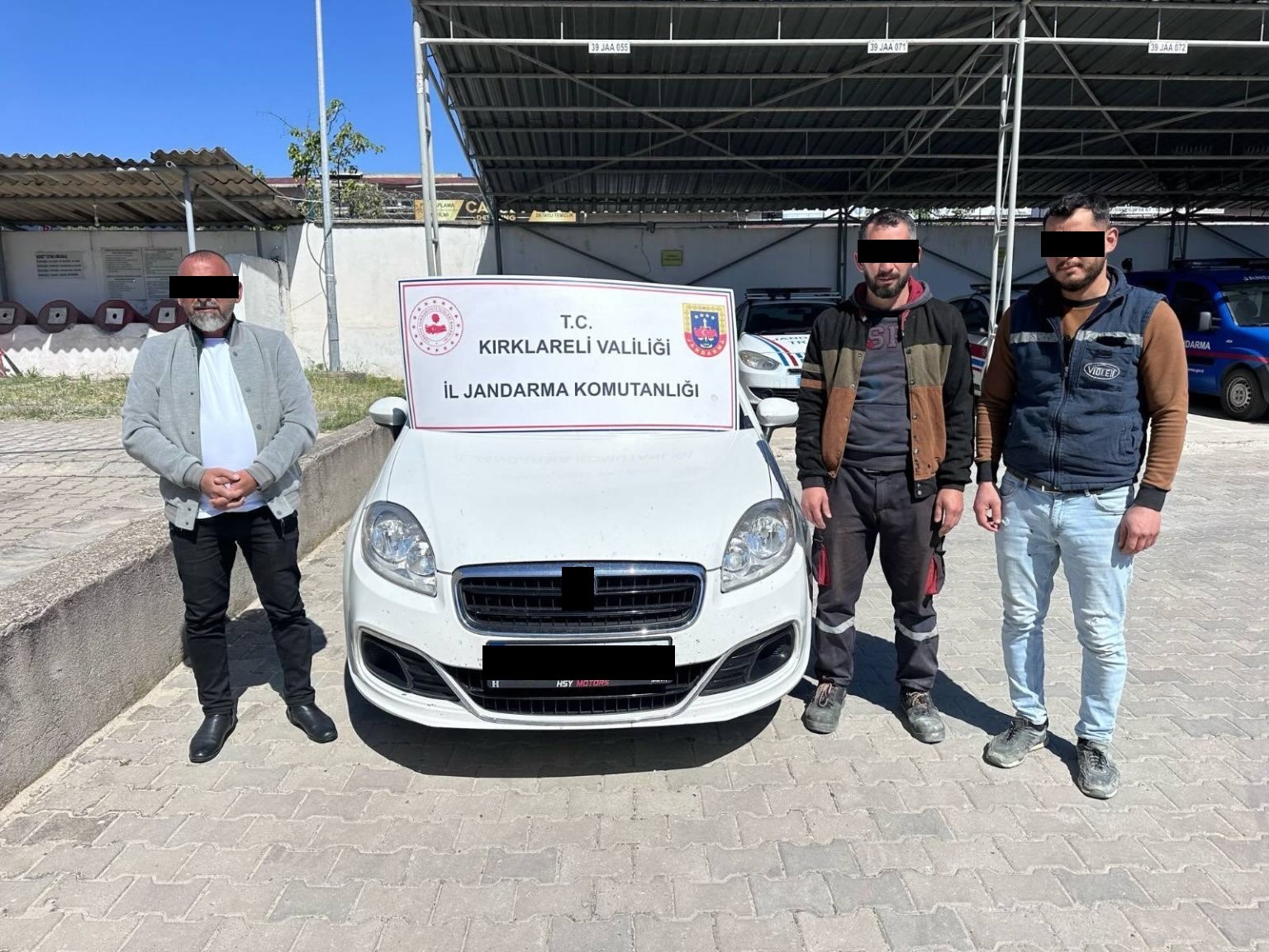 Kırklareli’nde 104 kaçak göçmen yakalandı