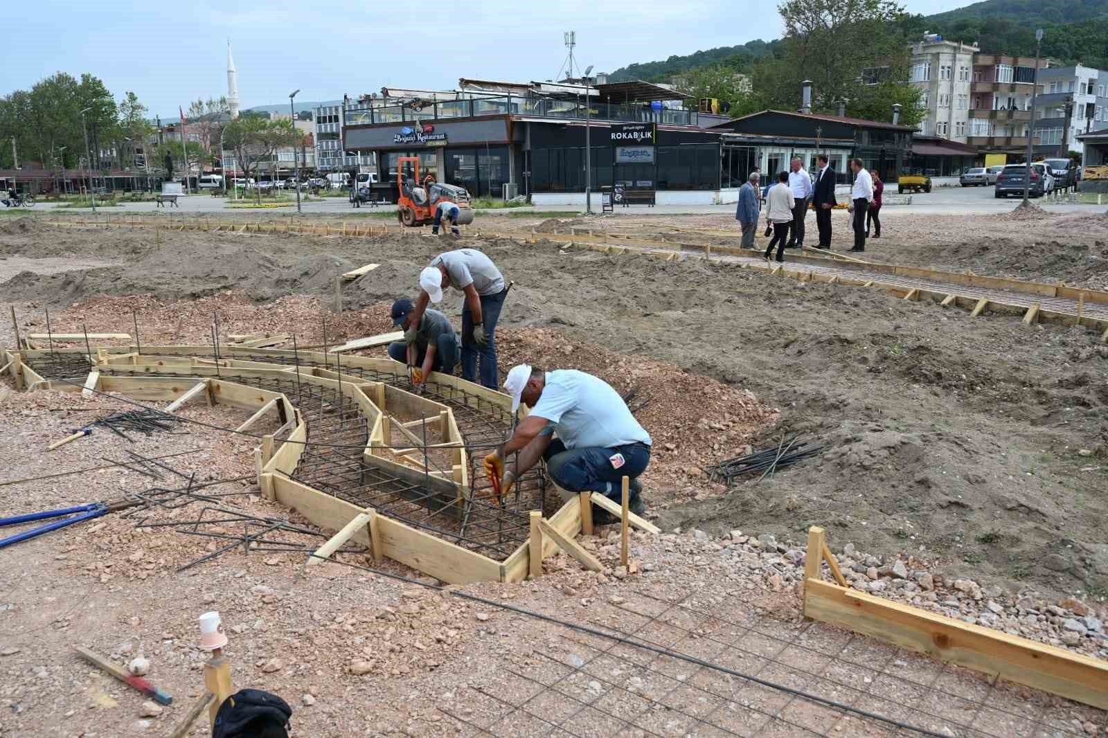 Karacabey Belediyesi’nden turizm sezonu öncesi yoğun mesai