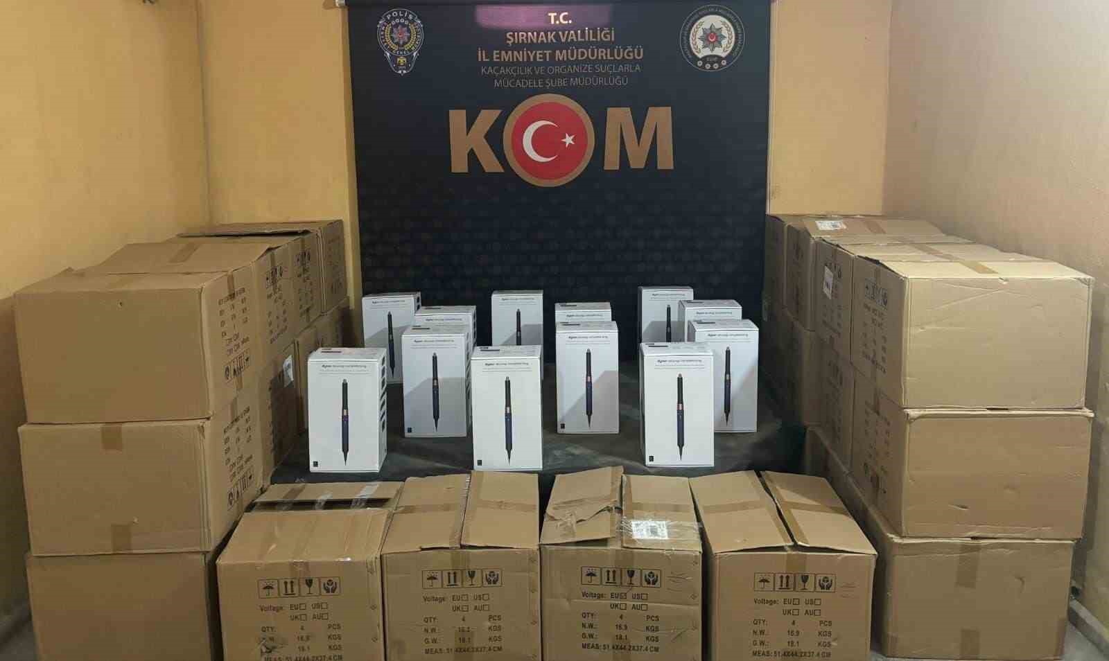 Şırnak’ta asayiş, narkotik ve kaçakçılık operasyonlarında 4 tutuklama