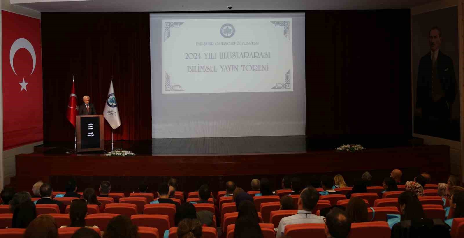 ESOG&Uuml;, uluslararası bilimsel yayın &ccedil;alışmaları yapan akademisyenlere teşekk&uuml;r etti
