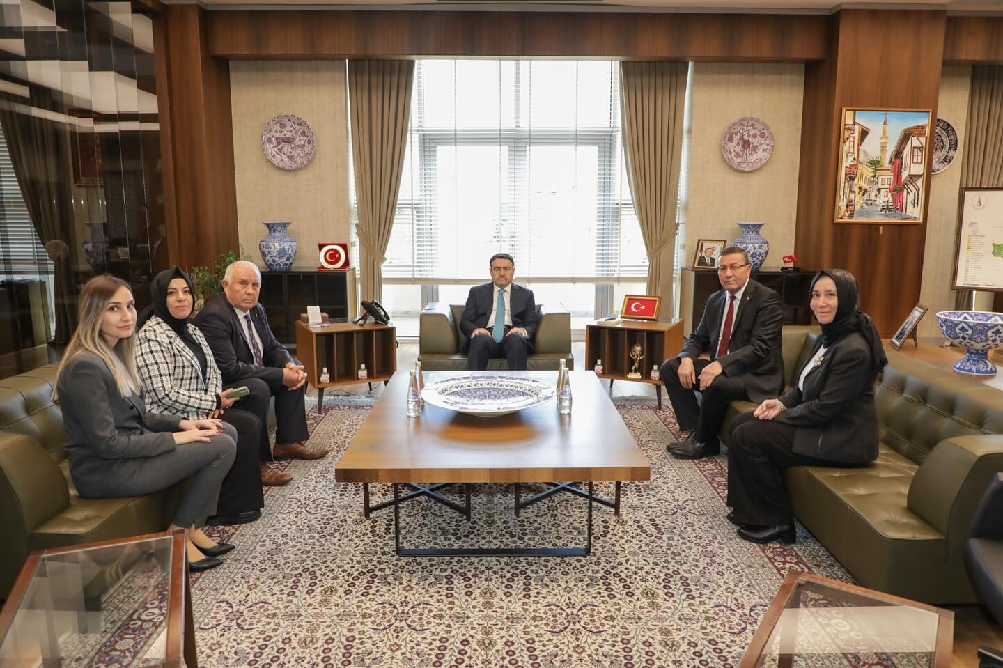 SGK İl Müdürü Sayar’dan Sosyal Güvenlik Haftası’nda protokol ziyaretleri