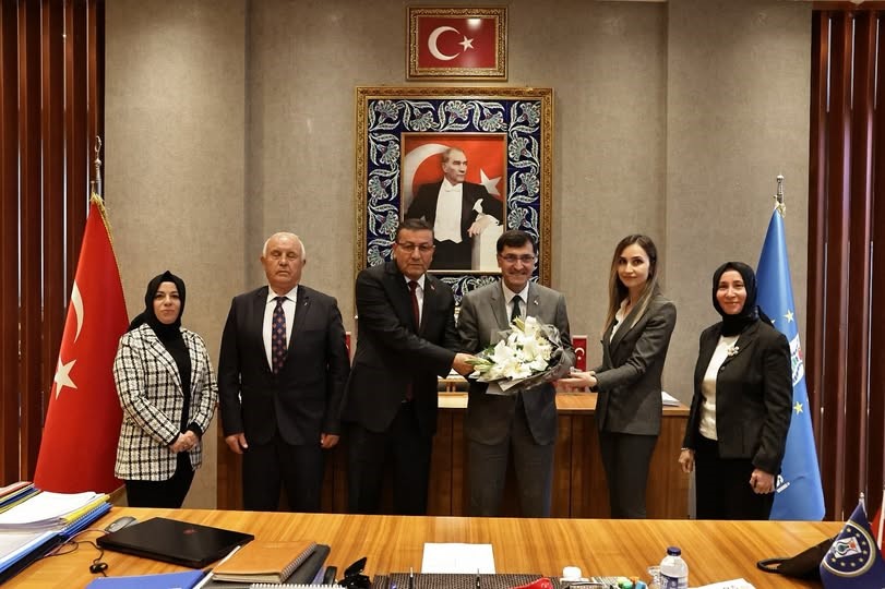 SGK İl M&uuml;d&uuml;r&uuml; Sayar&rsquo;dan Sosyal G&uuml;venlik Haftası&rsquo;nda protokol ziyaretleri
