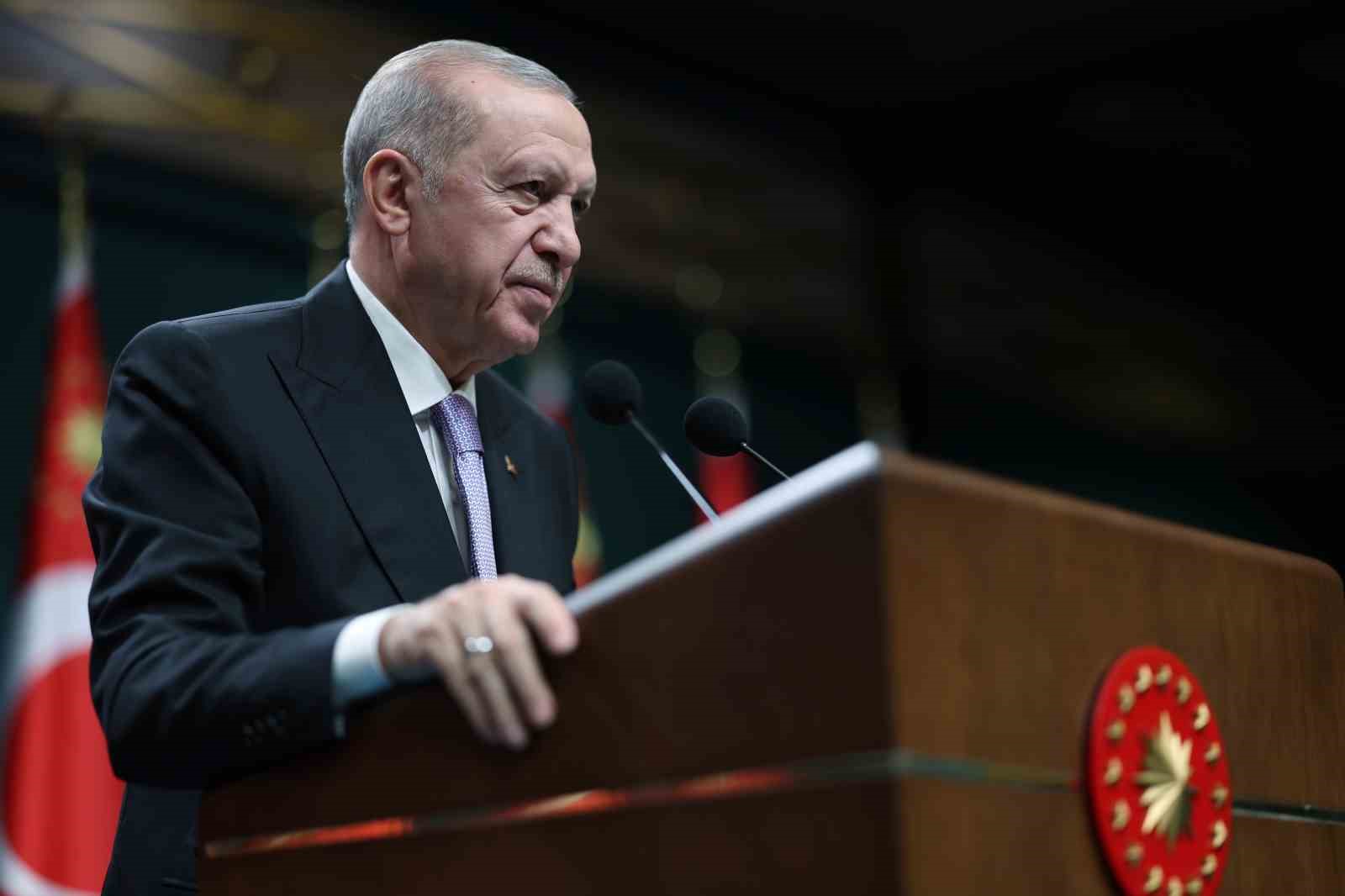 Cumhurbaşkanı Erdoğan&rsquo;dan &lsquo;ter&ouml;rs&uuml;z T&uuml;rkiye&rsquo; mesajları
