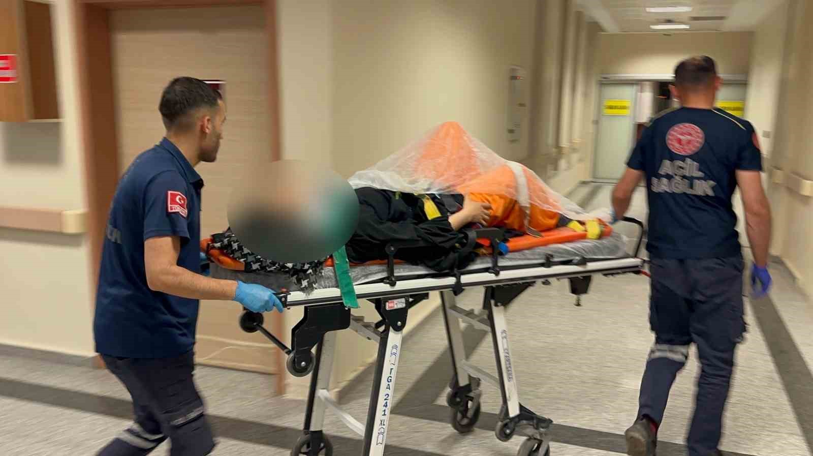 Adıyaman’da binanın 3. katından düşen vatandaş yaralandı